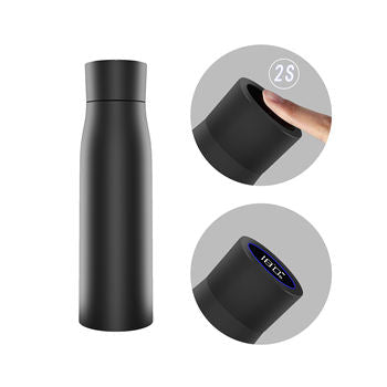 Water Bottle Electronic UV-C Water Purifier Self Cleaning Stainless Steel Insulated