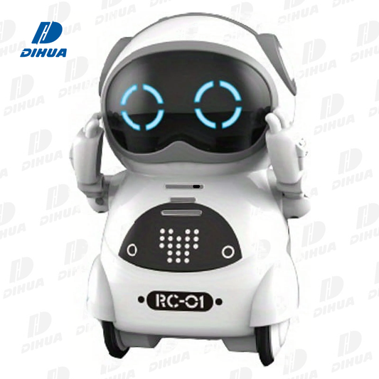 Mini Pocket Robot Toy with Lights Music Talking Dancing Storytelling Interactive Battery Operated Smart Companion for Kids